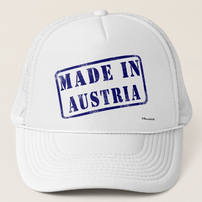 Made in Austria Trucker Hat