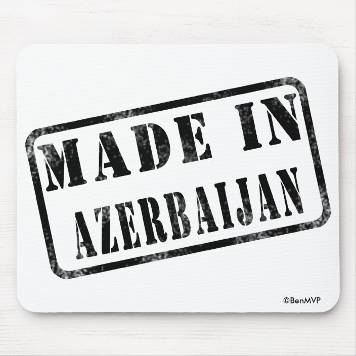 Made in Azerbaijan Mouse Pad