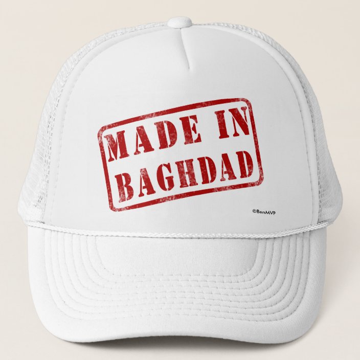 Made in Baghdad Mesh Hat