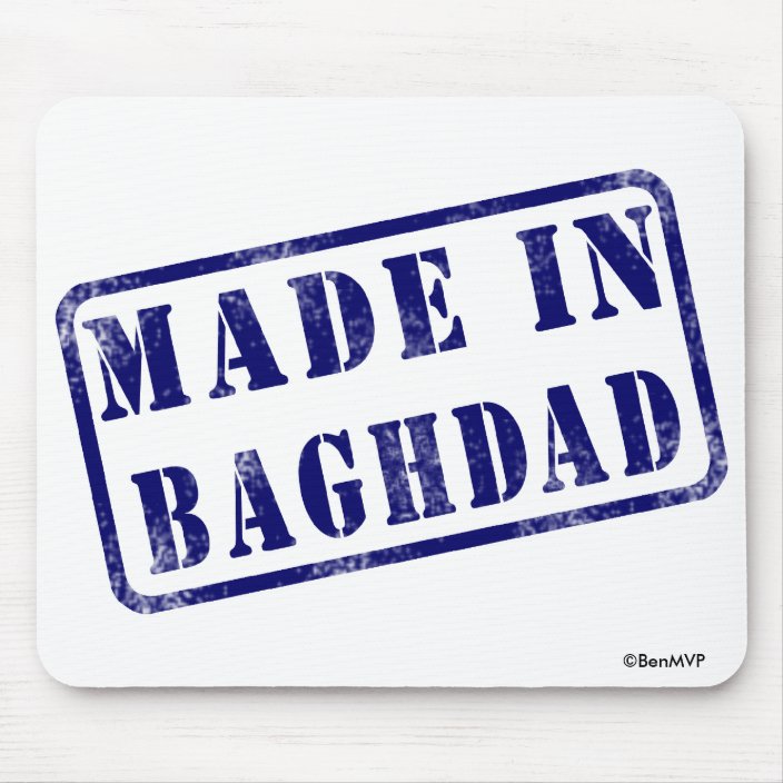 Made in Baghdad Mousepad