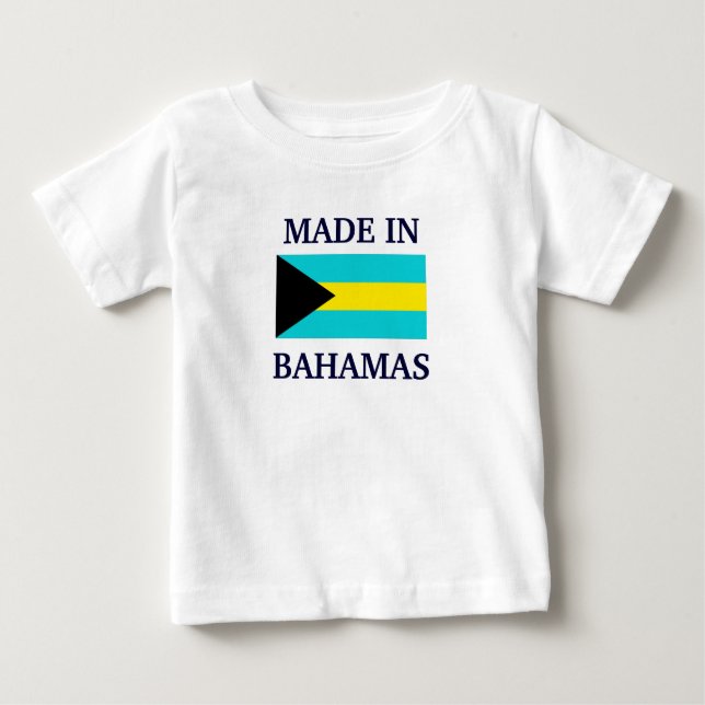 Made in Bahamas Baby T-Shirt (Front)