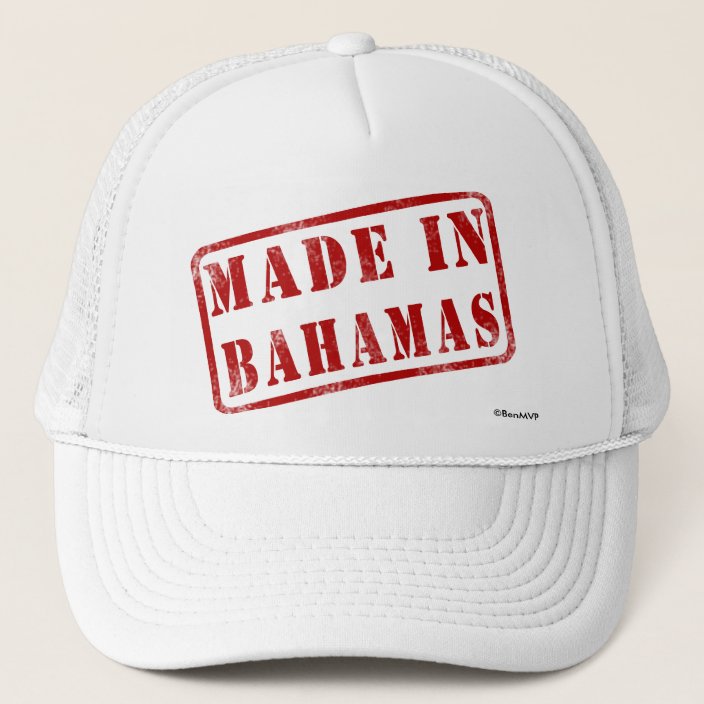 Made in Bahamas Trucker Hat