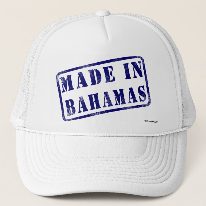 Made in Bahamas Trucker Hat