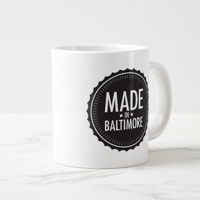 Made in Baltimore mug (Front Right)