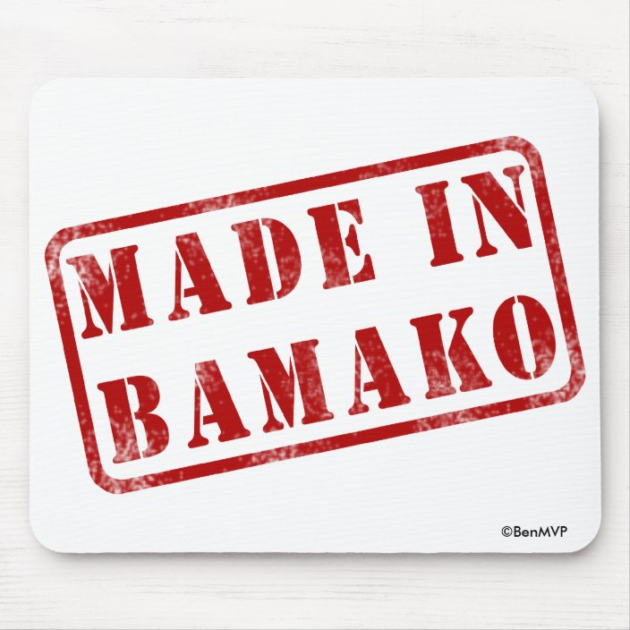 Made in Bamako Mousepad