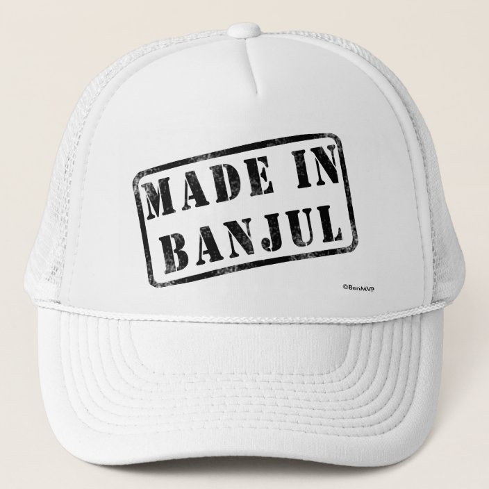 Made in Banjul Trucker Hat