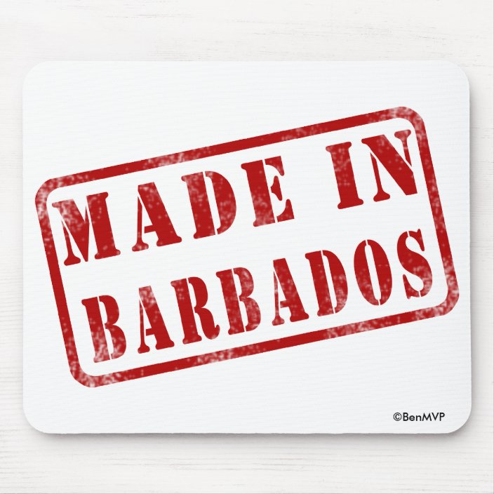 Made in Barbados Mousepad