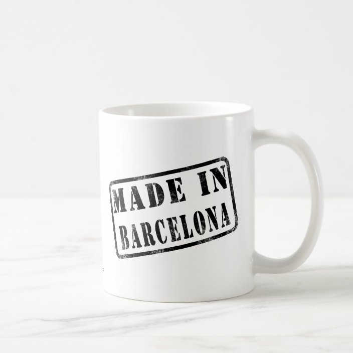 Made in Barcelona Coffee Mug