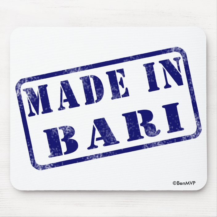 Made in Bari Mouse Pad