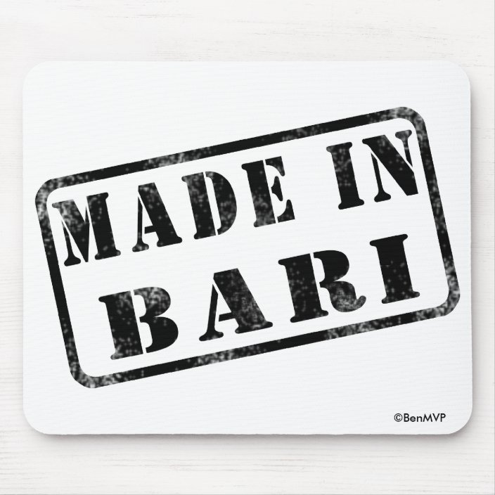 Made in Bari Mousepad