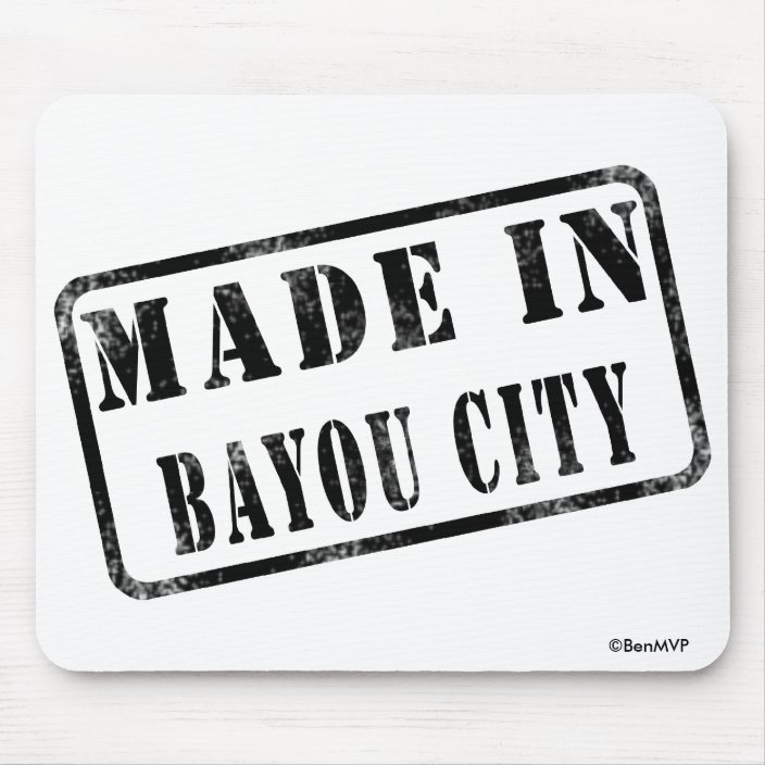Made in Bayou City Mousepad