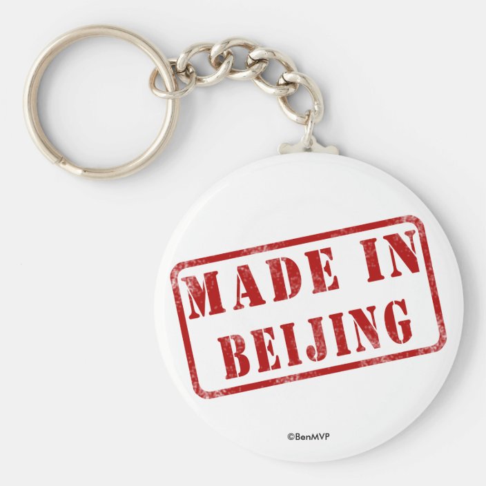 Made in Beijing Keychain