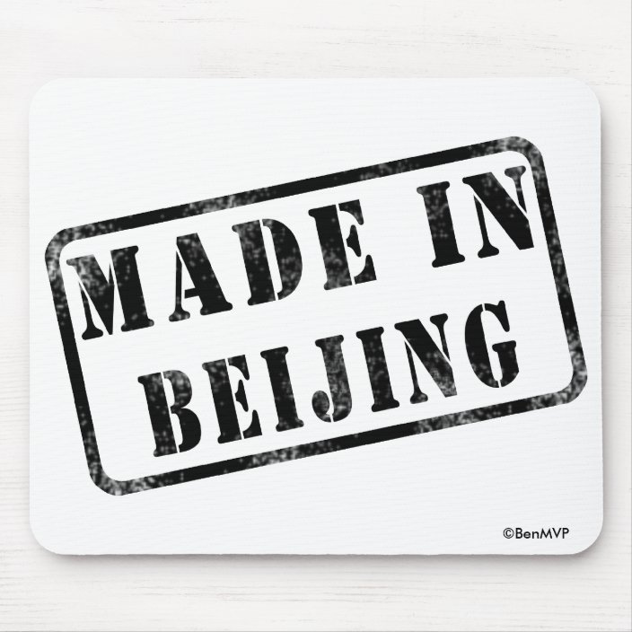Made in Beijing Mousepad