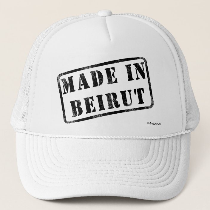 Made in Beirut Hat