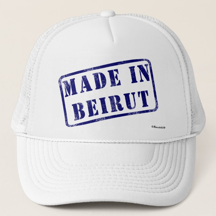 Made in Beirut Mesh Hat