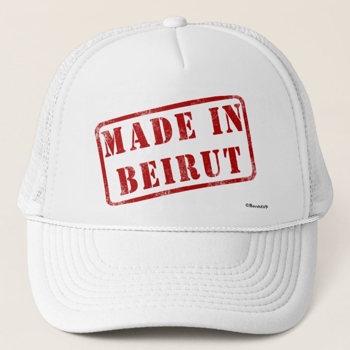 Made in Beirut Mesh Hat