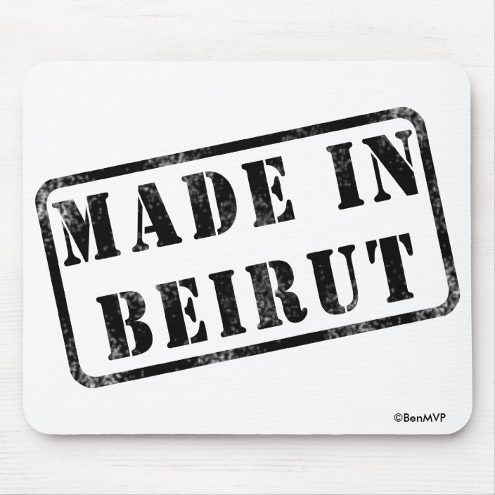 Made in Beirut Mousepad