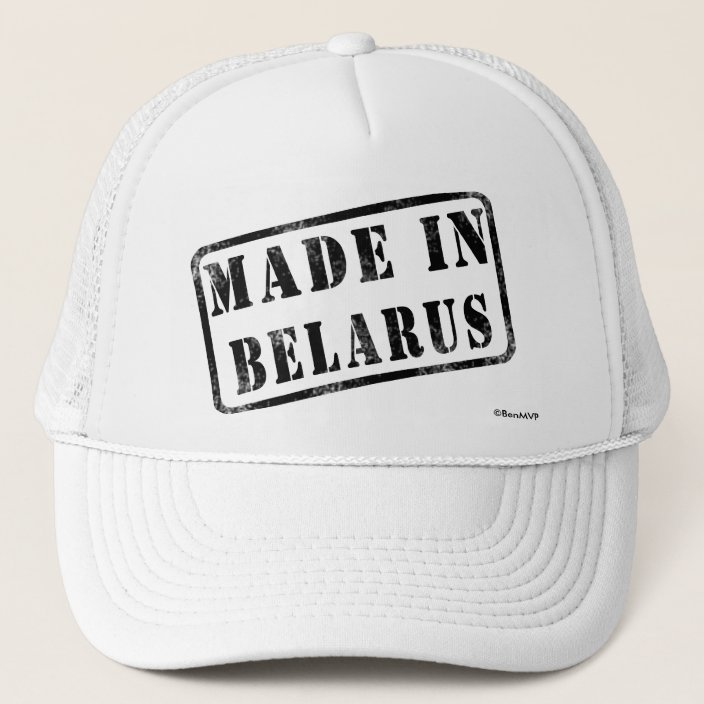 Made in Belarus Hat