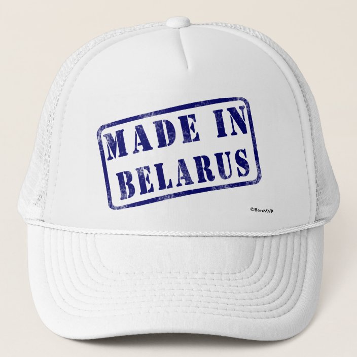 Made in Belarus Mesh Hat