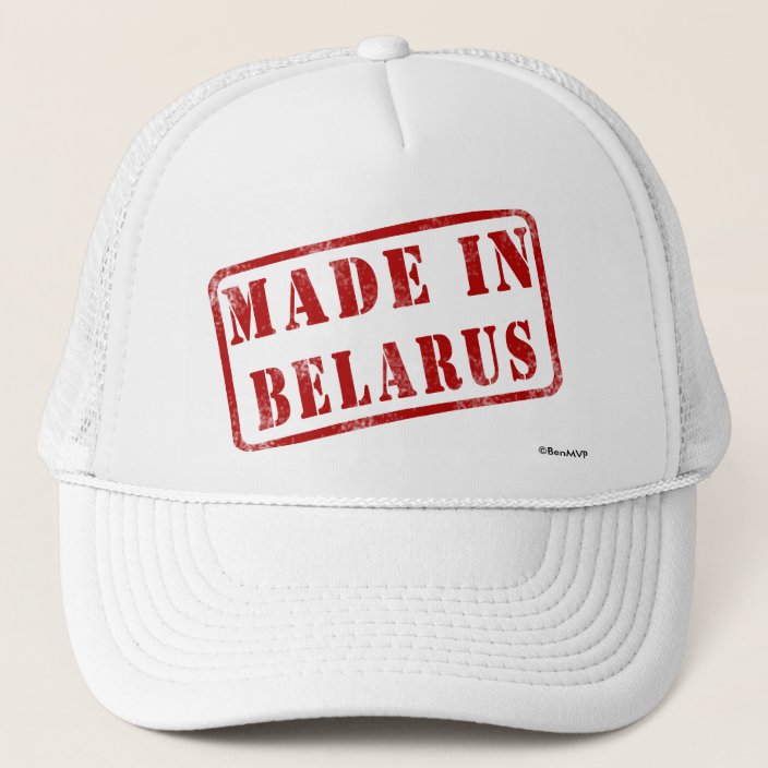 Made in Belarus Trucker Hat