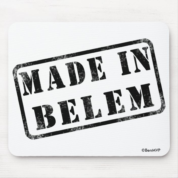 Made in Belem Mouse Pad