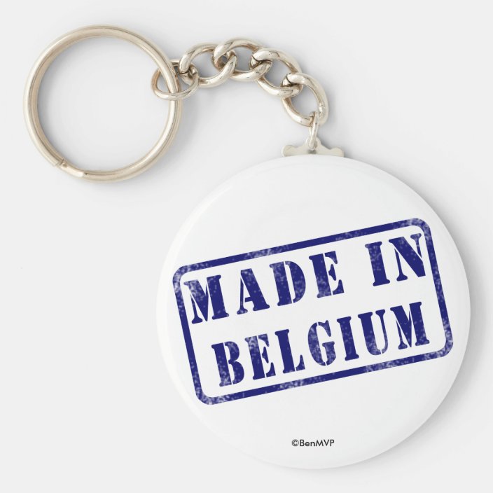 Made in Belgium Keychain