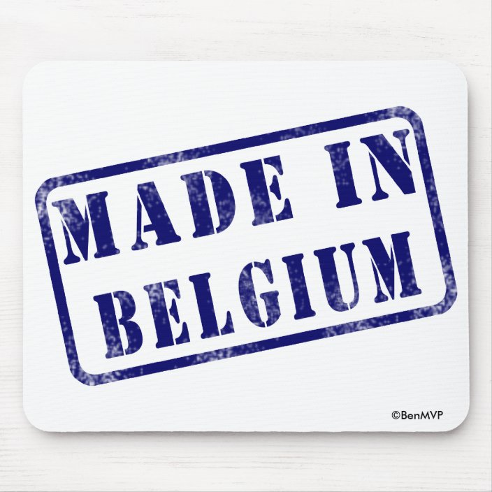 Made in Belgium Mousepad
