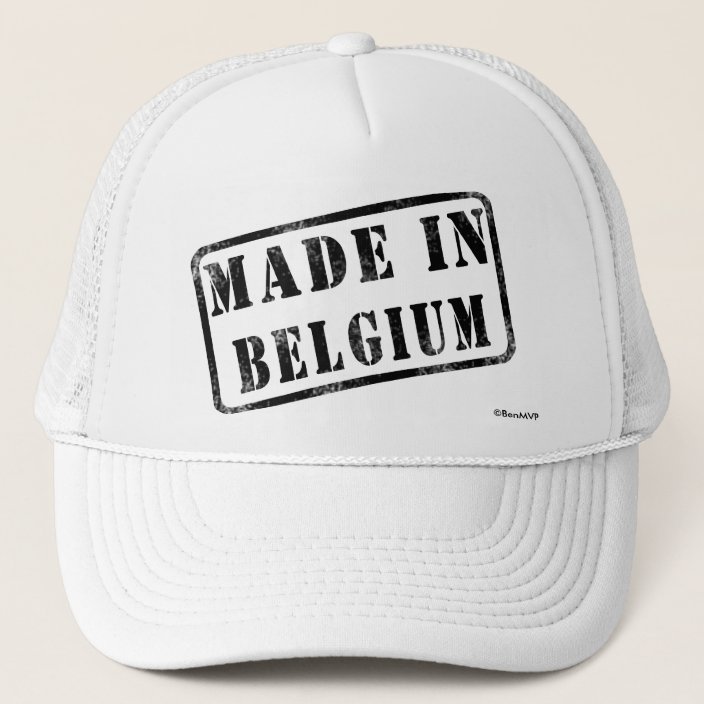 Made in Belgium Trucker Hat