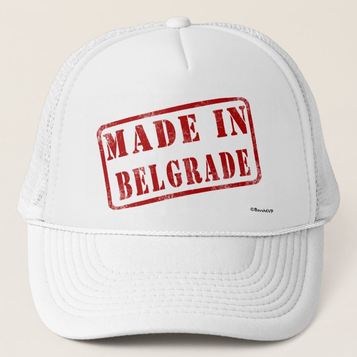Made in Belgrade Trucker Hat
