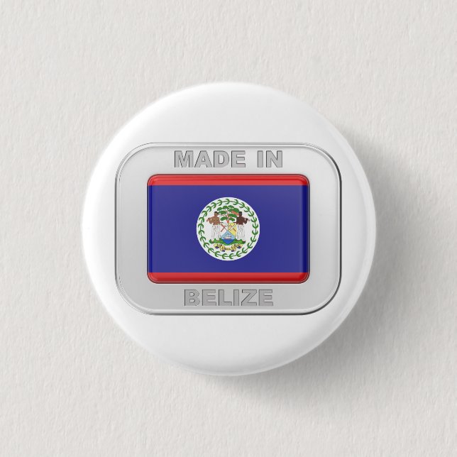 Made in Belize Button (Front)
