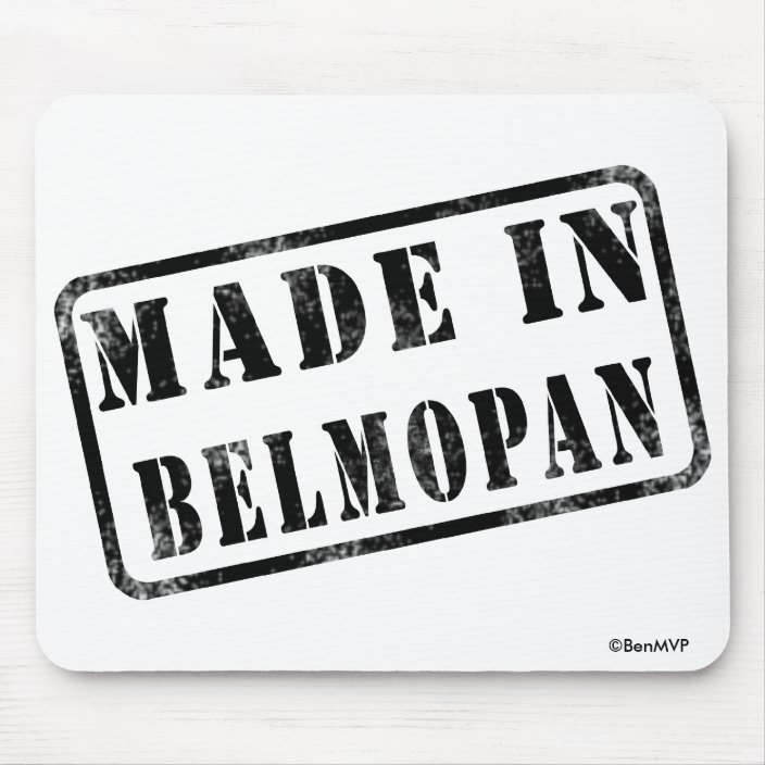 Made in Belmopan Mousepad