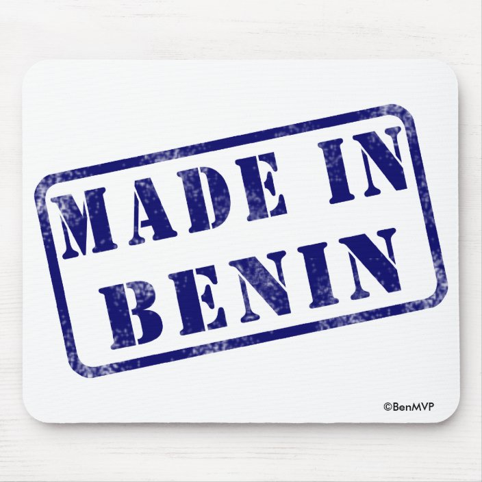 Made in Benin Mouse Pad