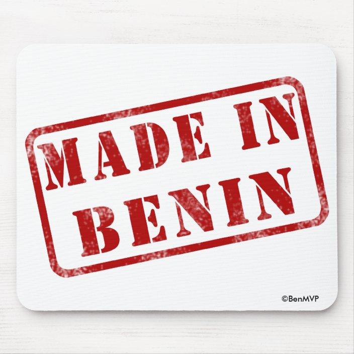 Made in Benin Mousepad