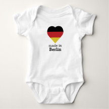 Made in Berlin heart flag Germany Deutschland