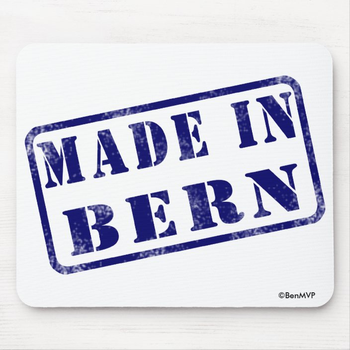 Made in Bern Mouse Pad