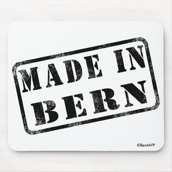 Made in Bern Mousepad