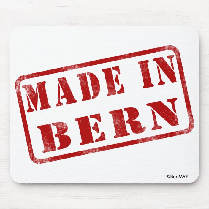 Made in Bern Mousepad