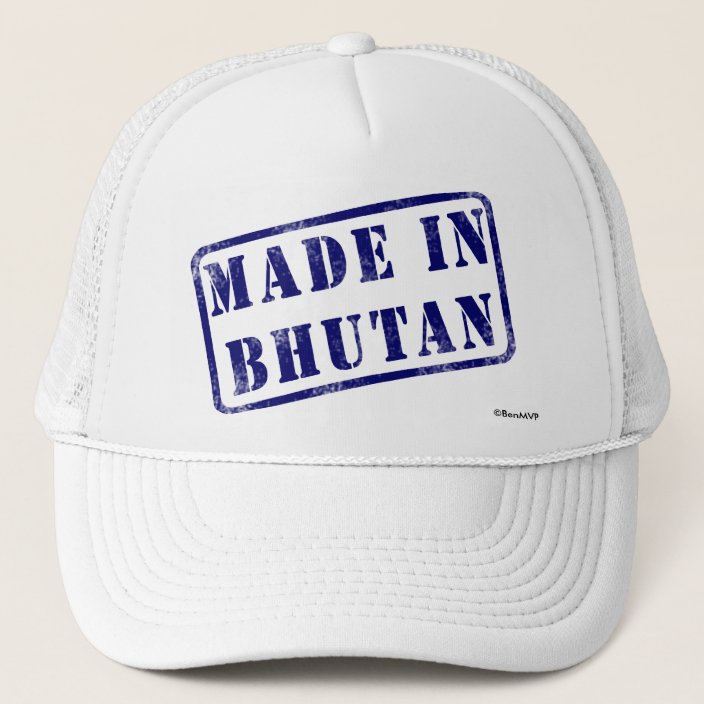 Made in Bhutan Hat