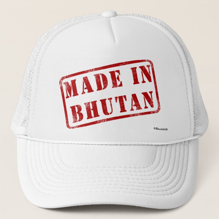Made in Bhutan Hat