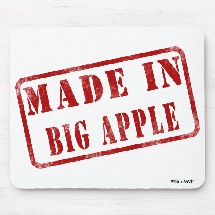 Made in Big Apple Mouse Pad