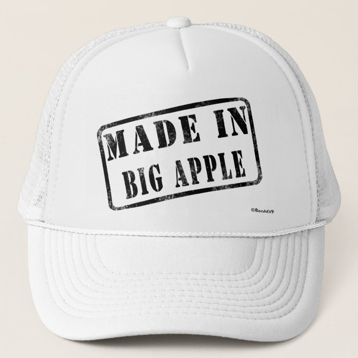 Made in Big Apple Trucker Hat
