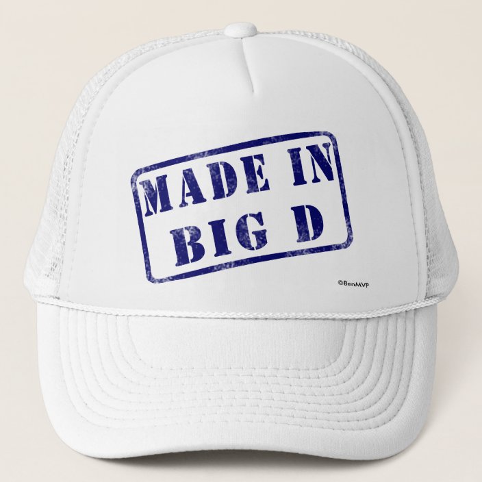 Made in Big D Mesh Hat