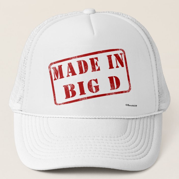 Made in Big D Mesh Hat