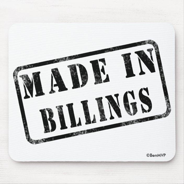 Made in Billings Mouse Pad