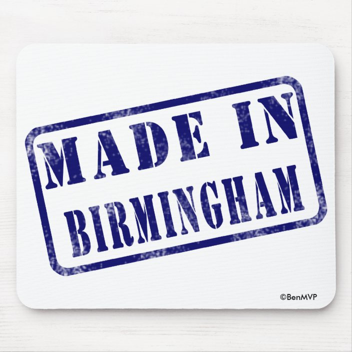 Made in Birmingham Mousepad