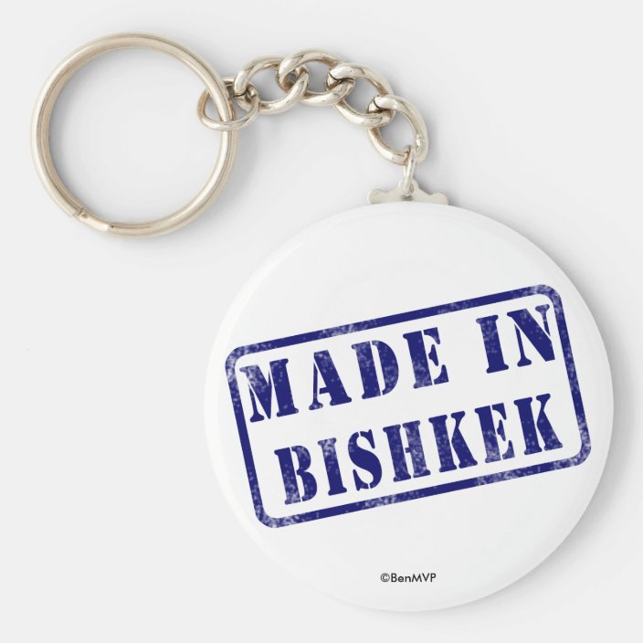 Made in Bishkek Keychain