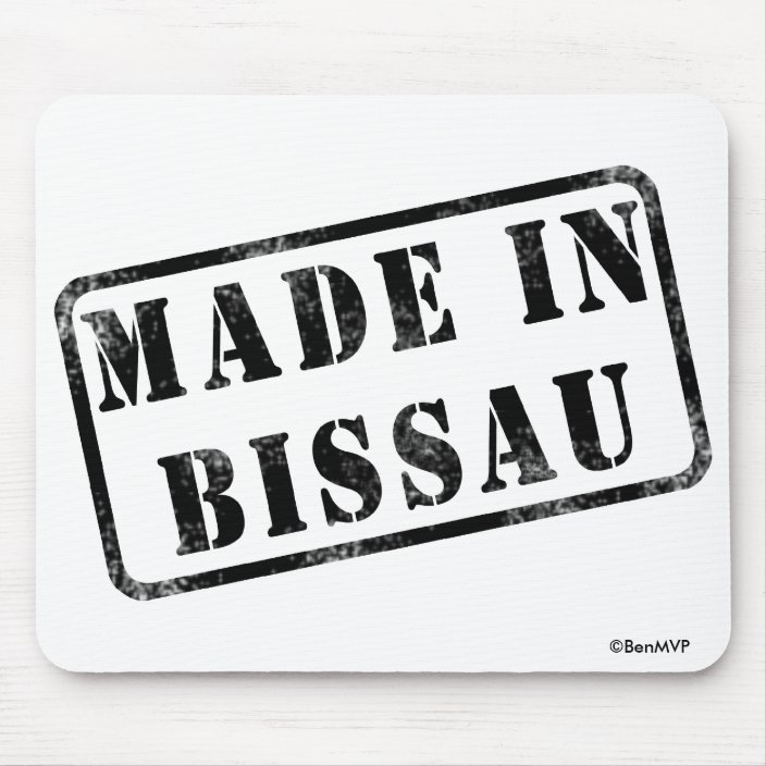 Made in Bissau Mousepad