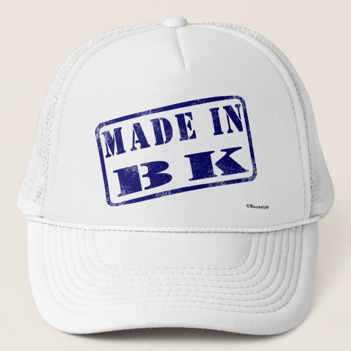 Made in BK Trucker Hat