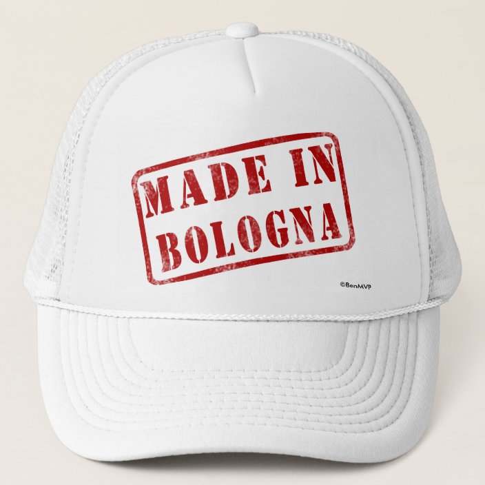 Made in Bologna Hat