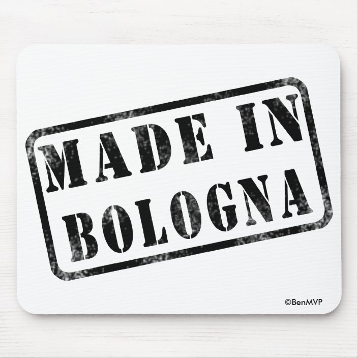 Made in Bologna Mouse Pad